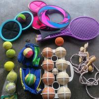 Lotto articoli sport sulla spiaggia 