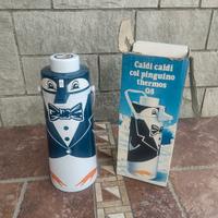Thermos Q8 pinguino vintage anni 90