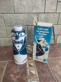 Thermos Q8 pinguino vintage anni 90