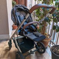 Il passeggino del marchio Cybex Balios S + la cull