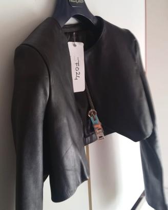 Giacca donna in pelle