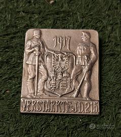kappenabzeichen J.D.215 K.u.k 1917 ww1