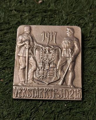 kappenabzeichen J.D.215 K.u.k 1917 ww1