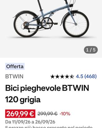 Bici pieghevole