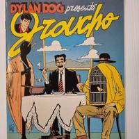 Dylan dog presenta groucho "l'uomo con la bombetta