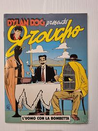 Dylan dog presenta groucho "l'uomo con la bombetta