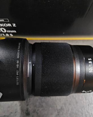 Nikkor Z 50 f1,8 S