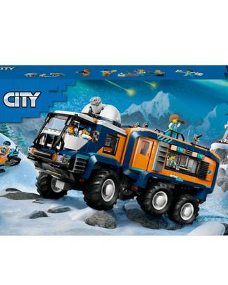 Lego grande camion artico con laboratorio