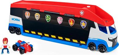 camper paw patrol completo di veicoli 