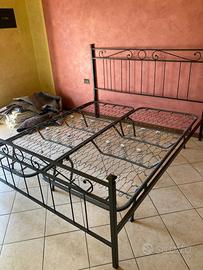 2 reti piu testiera in alluminio