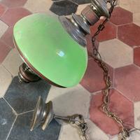 Lampadario plafoniera bigliardo anni 50/60 vintage