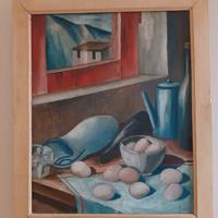 Marcello Scuffi - Olio su tela 50x35 - Natura Mort