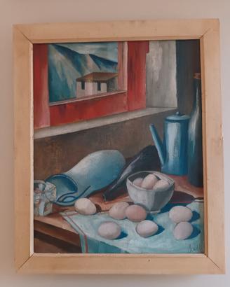 Marcello Scuffi - Olio su tela 50x35 - Natura Mort