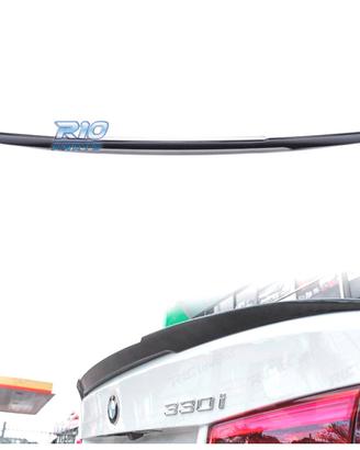 SPOILER ALETTONE BMW F30 F80 LOOK M4 NERO LUCIDO