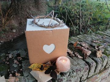 CALENDARIO DELL'AVVENTO CUORI FIORITI