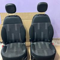 Fiat Panda tappezzeria in pelle e stoffa