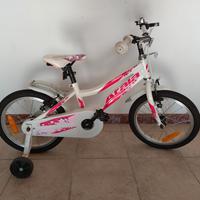 Bicicletta con rotelle