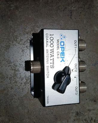 COMMUTATORE DEVIATORE SWITCH ANTENNE