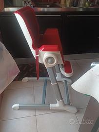 sdraietta e seggiolone pappa 