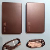LOTTO DI 2 HD HITACHI ESTERNO USB 3.0 USATO DA 500