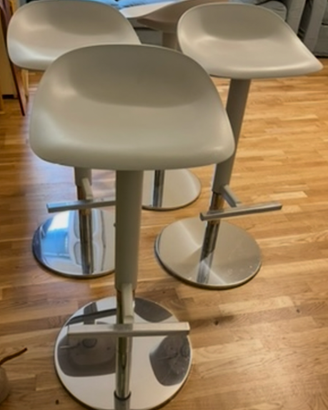 Sgabelli regolabili ikea  (4 e grigi)