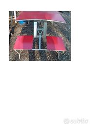 tavolo campeggio pieghevole anni 60'