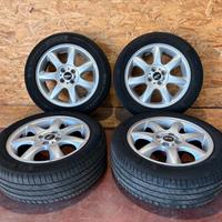 4 RUOTE CERCHI IN LEGA 16" MINI COOPER ONE ANNO 2