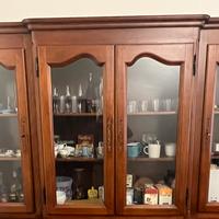 Vetrinetta in legno massello