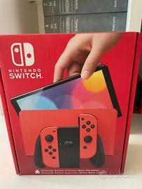 Nintendo switch oled rossa