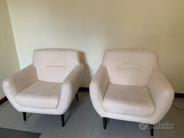 Poltrona sfoderabile  made in Italy