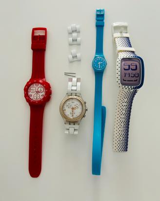 4 orologi Swatch