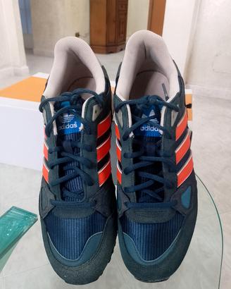 Adidas ZX 750 Scarpe sneakers ginnastica uomo blu 