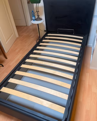 Letto singolo con contenitore
