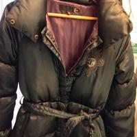 Cappotto piumino Roberto Cavalli petrolio