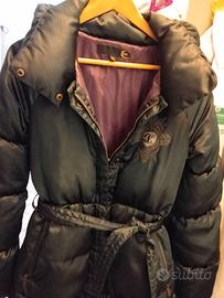Cappotto piumino Roberto Cavalli petrolio