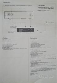 Nakamici DR-1/DR-2/DR3, manuale originale