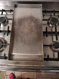 piastra acciaio inox x cucina a gas