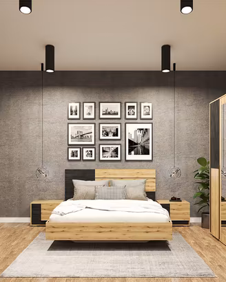 LETTO HOUSTON CON RETE INCLUSA!