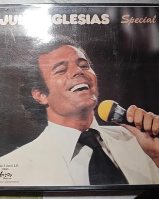 Cofanetto lp 33 giri Julio Iglesias Special 