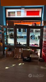 Vetrina blindata per esposizione 