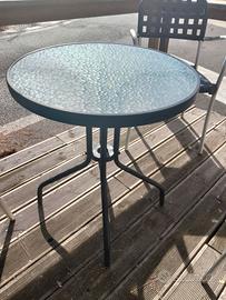 tavolino basso vetro