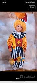 Vestito Clown carnevale bambino/a