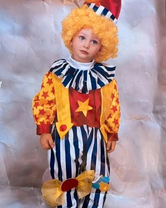 Vestito Clown carnevale bambino/a