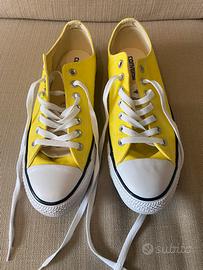 Converse All Star basse gialle