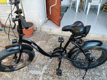 bici a pedali 