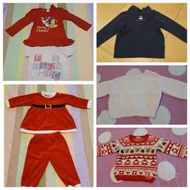 lotto stock kit 9-12 mesi bambina 14 pz.