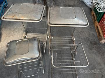 Cestini in acciaio inox