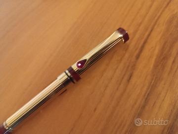 SWAROVSKI CRYSTAL HACHETTE stilografica oro 24 kt-