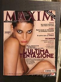 Calendario Alessia Merz rivista Maxim - 2000