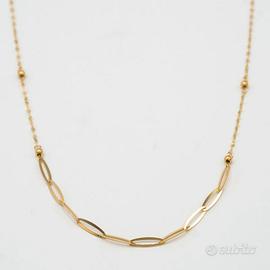 Collana donna in oro giallo 18 kt  A.1451